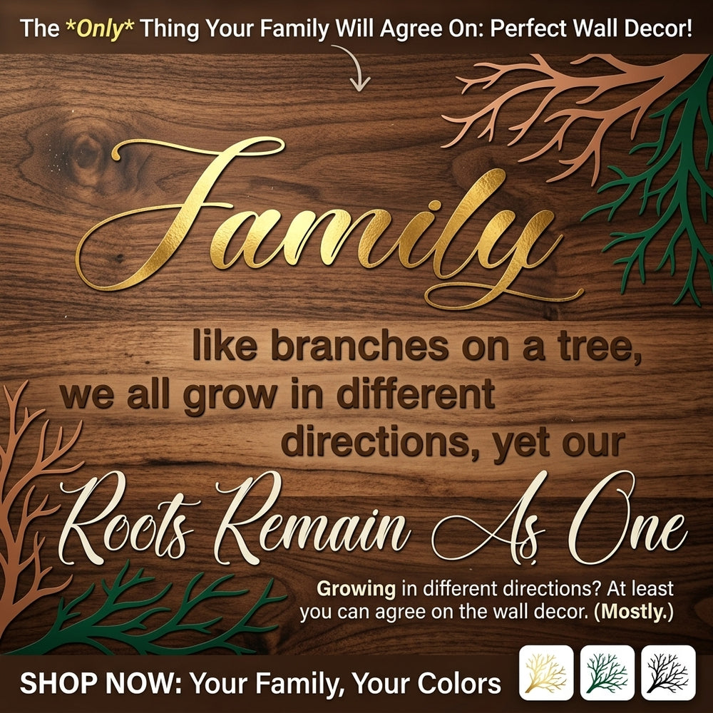 Family Wall Decal – Home Wall Art Lettering | USAVinyls