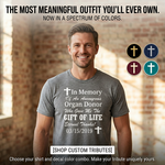 Anonymous Organ Donor Tribute Graphic Tee | USAVinyls