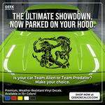Alien vs Predator–Inspired Car Decal | USAVinyls