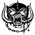 WarPig Skull Car Decal, Motorhead Hood Graphic, Muscle Car Sticker, Snaggletooth Style Vinyl Decal,