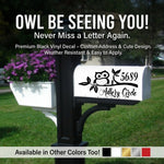 Custom Mailbox Address Decal (Set of 2) | USAVinyls