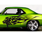 Tribal Lion Side/Hood Car Decals (Pair) | USAVinyls