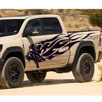 Tribal Lion Side/Hood Car Decals (Pair) | USAVinyls