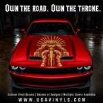 Mandalorian–Inspired  Warrior Car/Wall Vinyl Decal | USAVinyls