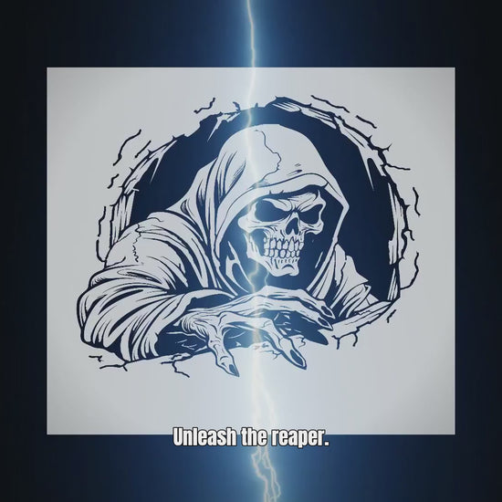 Grim Reaper Viny Decal video