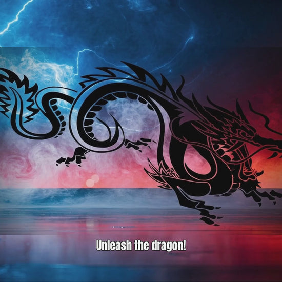 Dragon vinyl decal video