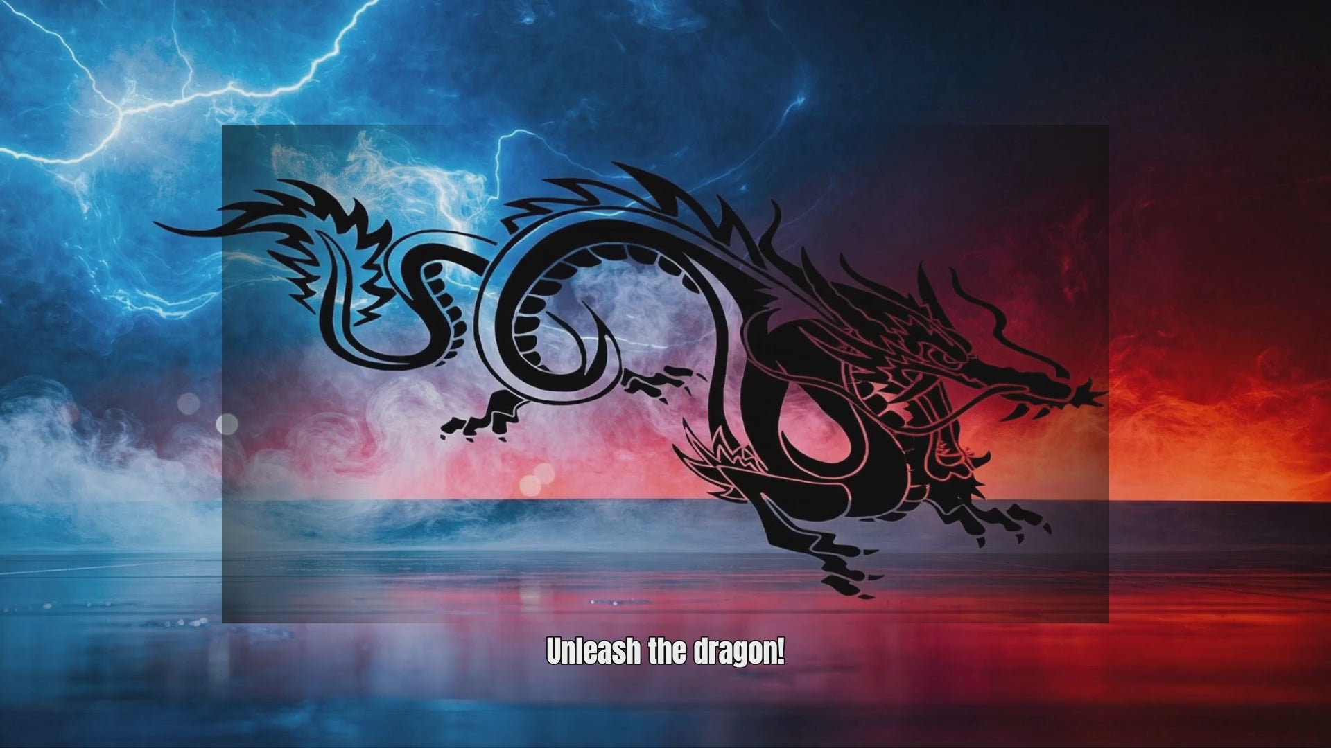 Dragon vinyl decal video
