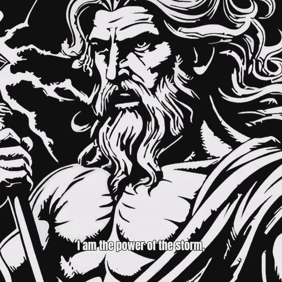 Zeus vinyl decal video