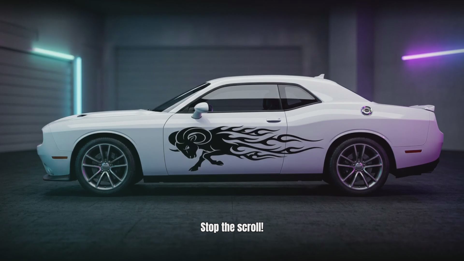 Ram vinyl decal video