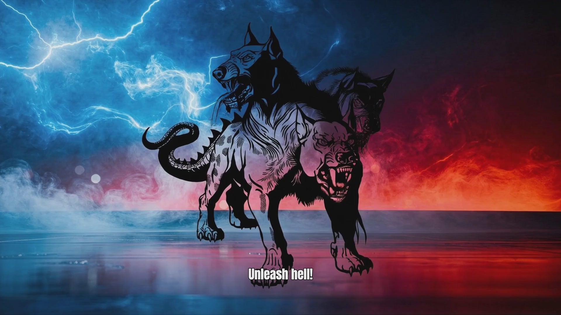 Cerberus vinyl decal video