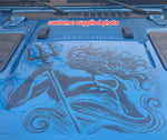Poseidon/Neptune Car/Wall Vinyl Decal | USAVinyls