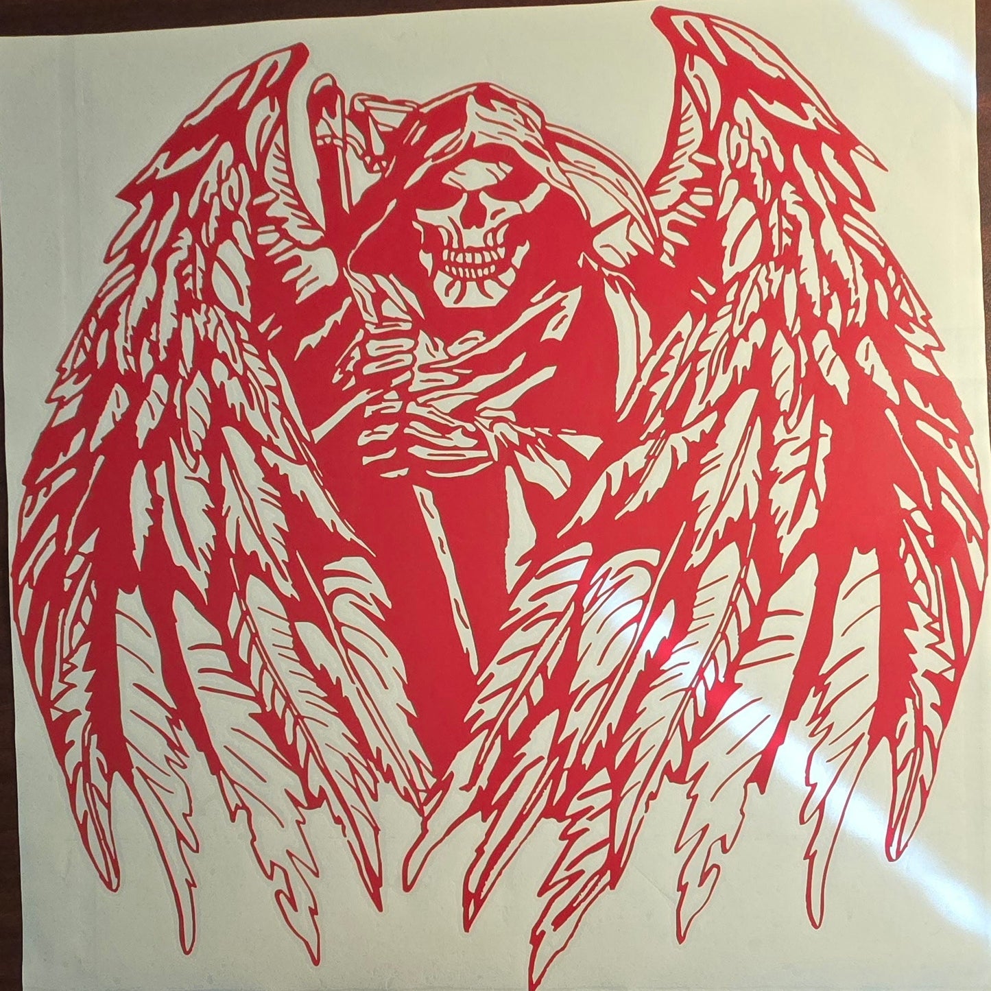 Grim Reaper Car/Wall Vinyl Decal | USAVinyls