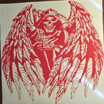 Grim Reaper with Angel Wings Car/Wall Decal | USAVinyls