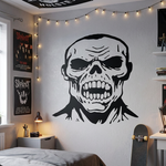 Zombie vinyl decal made of black vinyl in barious colors and sizes