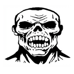Zombie Car/Wall Vinyl Decal | USAVinyls