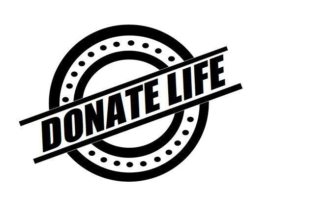 Organ Donation Decal,Transplant Decal,Vinyl Decal, Donate Life, Donate Kidney Decal, Living Donor, Recycle Yourself,Organ Donor, USAVinyls