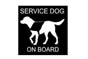 MULTIPLE CHOICES Pet Vinyl Decal, Seizure Dog Decal, Service Dog Decal, Service Dog, Seizure Dog, Special Dog, Trained Dog, USAVinyls