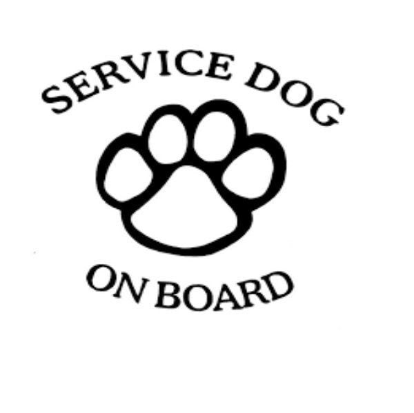 MULTIPLE CHOICES Pet Vinyl Decal, Seizure Dog Decal, Service Dog Decal, Service Dog, Seizure Dog, Special Dog, Trained Dog, USAVinyls