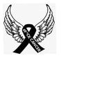 Cancer Awareness Decal, Feather Ribbon Decal Vinyl Decal, Fight Breast Cancer, Breast Cancer Awareness, #F*ck Cancer, Decal,USAVinyls