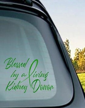 Organ Donation,Transplant Strong Decal, Live Donor Decal, Donate Kidney, Living Donor, Live Donor,Recycle Yourself,Organ Donor, USAVinyls