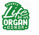 Organ Donation Decal,Transplant Decal,Vinyl Decal, Donate Life, Donate Kidney Decal, Living Donor, Recycle Yourself,Organ Donor, USAVinyls