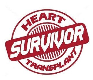 Survivor Decals for Kidney, Heart, Liver and Lung Transplant and Breast and Lung Cancer, Your Text Here Survivor, Custom Survivor Decal