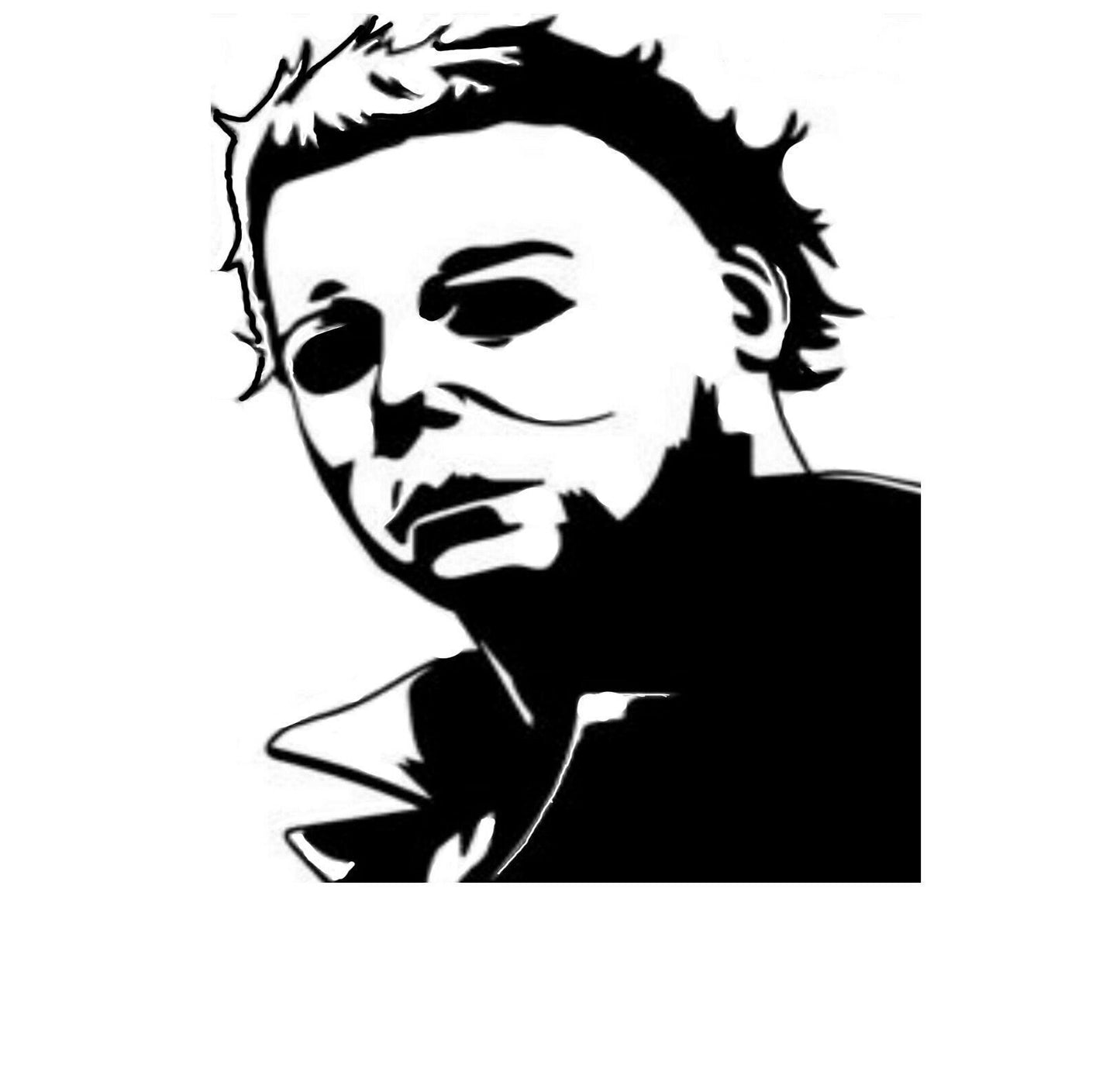 Michael Myers Decals, Michael Myers Halloween, Halloween Decals, Horror Decals, Scary Decals, USAVinyls.com