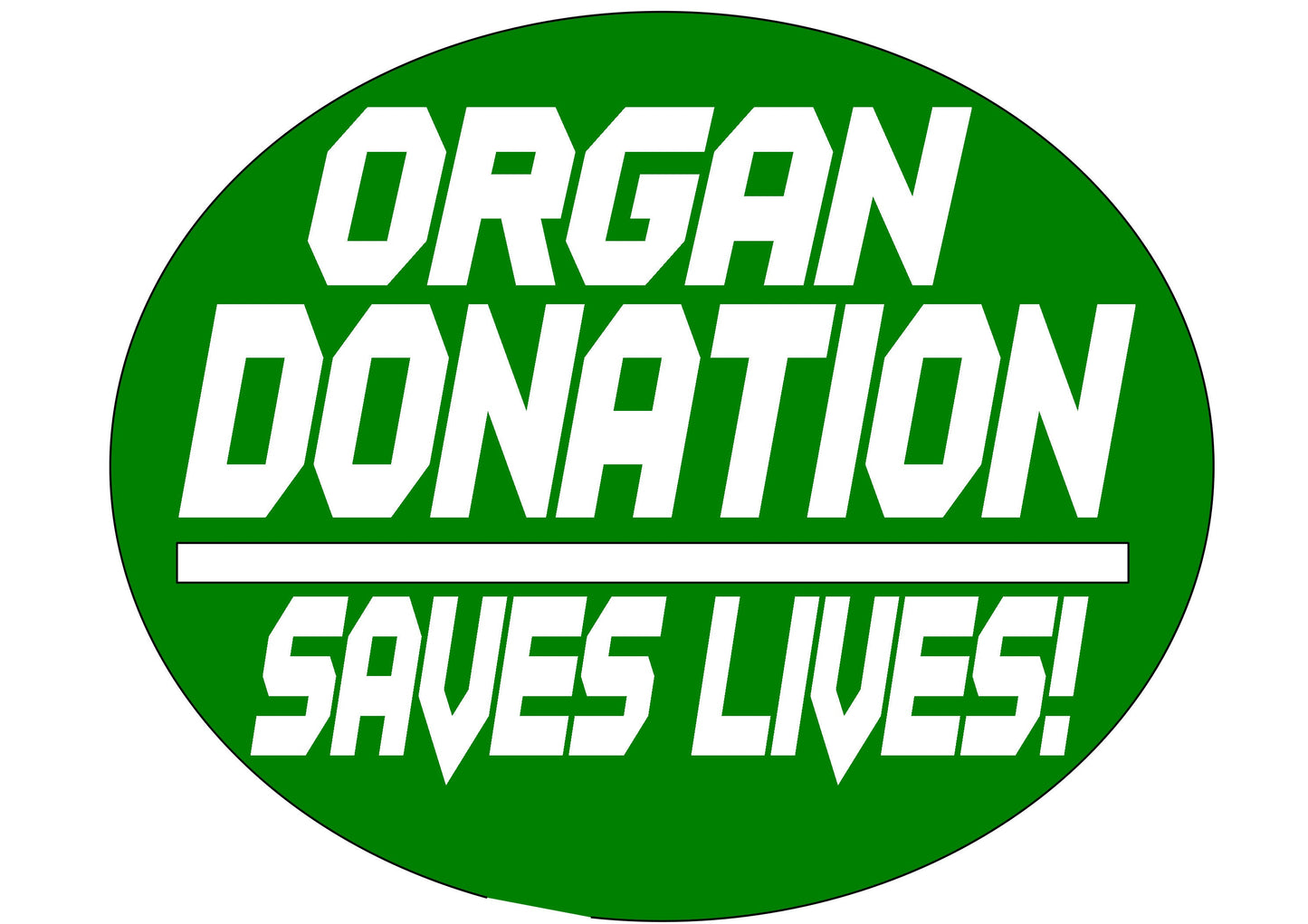 Organ Donation Saves Lives Decal, Transplant Decal, Vinyl Decal, Donate Life, Donate Kidney Decal, Living Donor, Organ Donor, USAVinyls