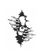Skull Auto Accent Decal, Skull Car Sticker Skull Car Vinyl, Skull Car Decal ,Hot Car Decal ,Car Side Decal, Car Trunk Decal, Car Door Decal