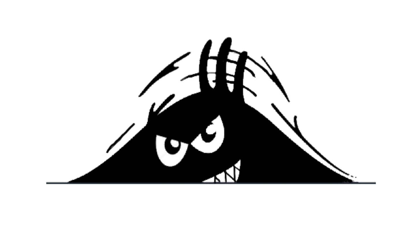 Angry Peeking Eyes Decal, Peeking Monster Scary Eyes , Tailgate Decal, Tailgate Sticker, Sick Tailgate Decal, Sick Tailgate Sticker,