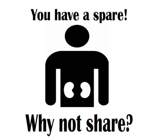 Organ Donation Decal,Transplant Decal, Donate Life, Donate Kidney Decal, Recycle Yourself,Organ Donor, You Have a Spare!, USAVinyls