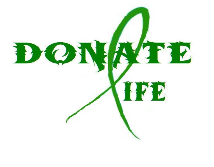Organ Donation Decal, Transplant Survivor, Donate Life, Donate Kidney Decal, Living Donor, Kidney Disease Awareness, USAVinyls