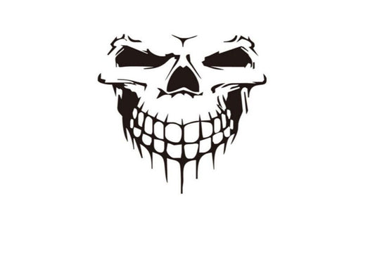 Skull Auto Accent Decal, Skull Car Vinyl, Skull Car Decal , Skull Hood Decal, Skull Hood Sticker, Hot Car Decal ,Car Side Decal