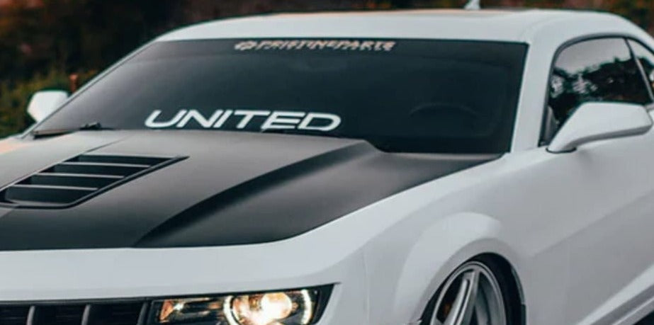 Windshield Banner, Graphic for Windshield, Your Text on Windshield, Auto Decal, Auto Sticker, Custom Graphic, Custom Text on Windshield