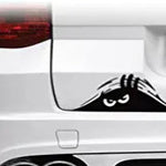Angry Peeking Eyes Decal, Peeking Monster Scary Eyes , Tailgate Decal, Tailgate Sticker, Sick Tailgate Decal, Sick Tailgate Sticker,