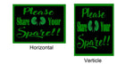 Organ Donation Decal ONLY, Transplant Decal, Donate Life, Donate Kidney Decal, , Recycle Yourself, Share Your Spare, Spare Parts