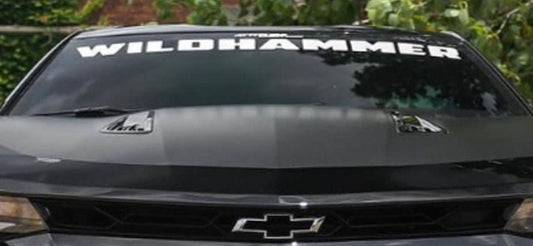 Windshield Banner, Graphic for Windshield, Your Text on Windshield, Auto Decal, Auto Sticker, Custom Graphic, Custom Text on Windshield