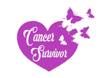 Cancer Survivor, Cancer Warrior, Cancer Sticker, Cancer Awareness Decal, I Beat Cancer, Breast Cancer Warrior, USAVinyls