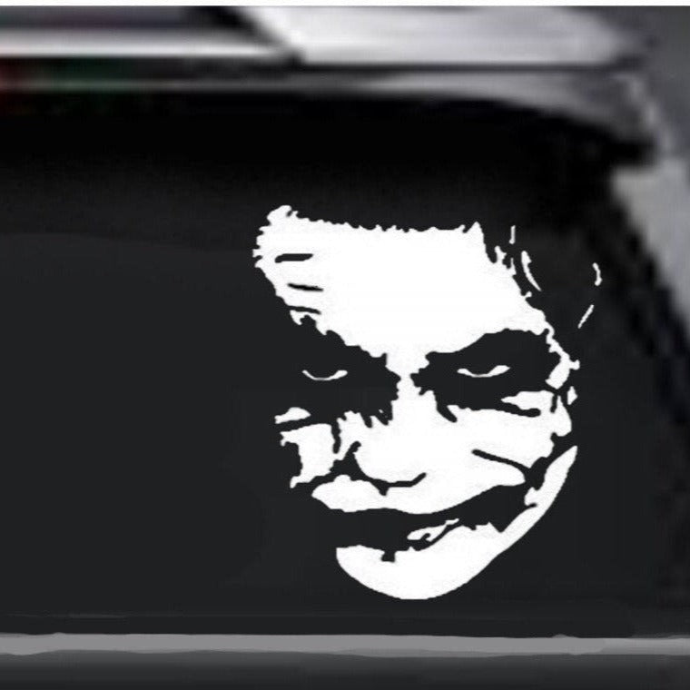 JOKER Decal, JOKER Sticker, Joker Graphic, Superhero Decal, Superhero Sticker, USAVinyls.com