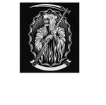 Grim Reaper Decal, Skull Decal, Skull Sticker Grim Reaper Hood Graphic, Grim Reaper Hood Decal, Grim Reaper Sticker