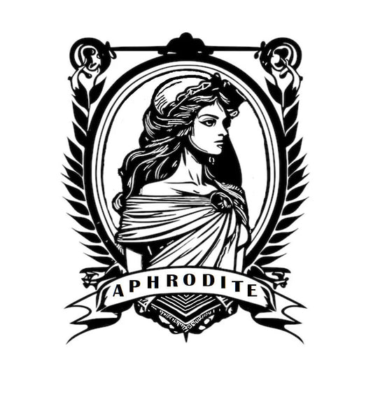 Aphrodite Decal, Aphrodite Sticker, Aphrodite Graphic, Aphrodite Fertility Goddess, Aphrodite Auto Graphic,Goddess of Sexual Love + Beauty