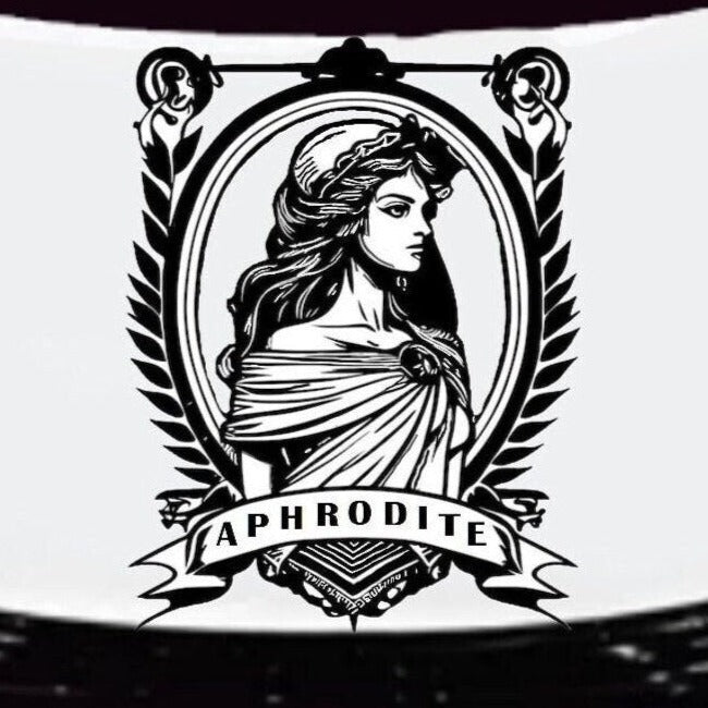 Aphrodite Decal, Aphrodite Sticker, Aphrodite Graphic, Aphrodite Fertility Goddess, Aphrodite Auto Graphic,Goddess of Sexual Love + Beauty