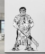 Leatherface Decal, Leatherface Auto Graphic , Leatherface Sticker Horror Decals, Chainsaw, Texas Chainsaw, Gift, USAVinyls.com