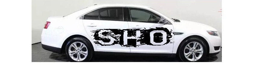 SHO Large Auto Accent Decal | SHO Car Decal | SHO Sticker | Ford Taurus Decal | Ford Taurus Auto Graphic | Birthday Gift | Price for Each